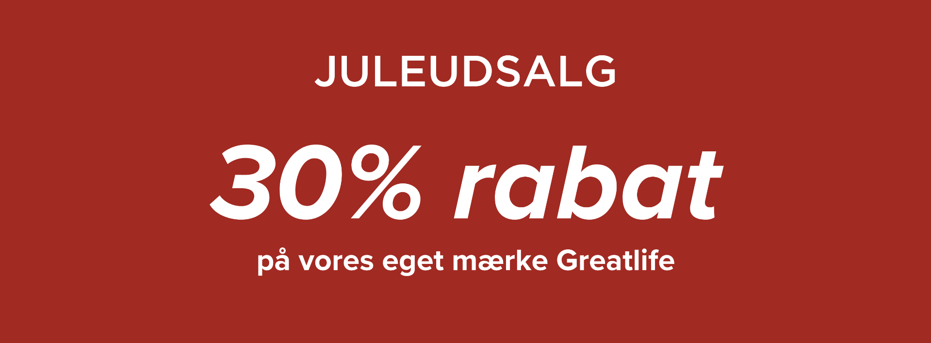 Juleudsalg Juleudsalg