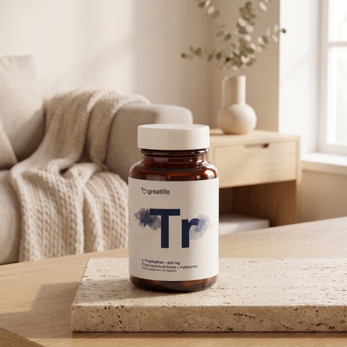 L-Tryptophan – 400 mg (Tryptofan)