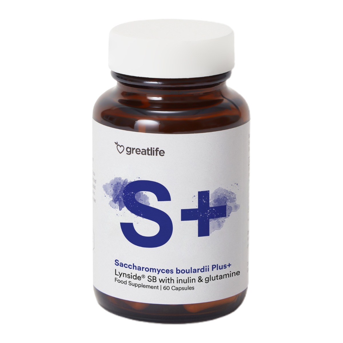 Greatlife Saccharomyces Boulardii Plus+ 60 kapsler
