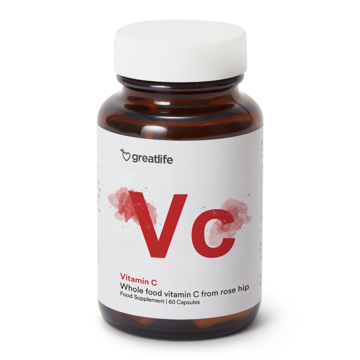 Greatlife Vitamin C Whole Food 60 kapsler