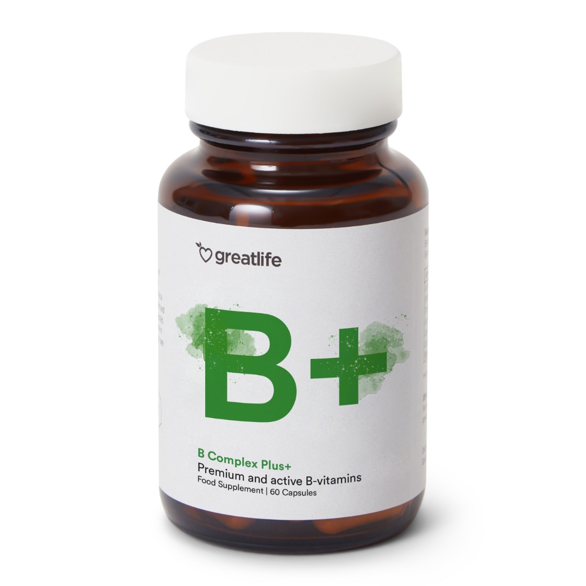 Greatlife B Complex Plus+ 60 kapsler
