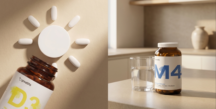 Magnesium og D-vitamin: derfor har kroppen brug for begge Magnesium og D-vitamin: derfor har kroppen brug for begge